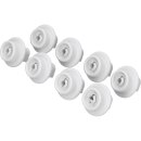 8x Korbrollen unten Geschirrspüler kompatibel...