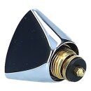 Knebel 1/2" komplett Warmwasser Kronengriff Drehknopf nichtsteigende Spindel