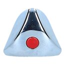 Knebel 1/2" komplett Warmwasser Kronengriff Drehknopf nichtsteigende Spindel