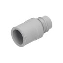 LUTH Premium Profi Parts Universal Ablaufschlauch Endstück 22mmØ für 19mmØ Waschmaschine Spülmaschine