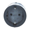 Luth Premium Profi Parts Schuko-Kupplung, schwarz kompatibel mit Bachmann
