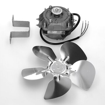 LUTH Premium Profi Parts Ventilator Universal 5 Watt 230 Volt mit Haltebügel Flügel für Kühlschrank