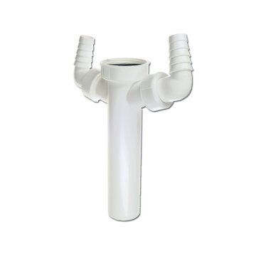 Verstellrohr 40mmØ 1 1/2" Anschluss Waschmaschine Spülmaschine