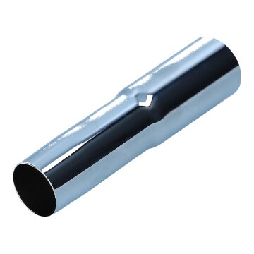LUTH Premium Profi Parts Staubsaugerrohr-Adapter universal verchromt Vergrößerung 32/35mm Rohr-Ø für Staubsauger