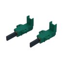 LUTH Premium Profi Parts Kohlen Kompatibel mit beko 371202407 L24MF7 grün für Motor Waschmaschine