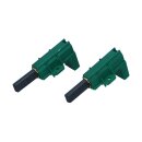 LUTH Premium Profi Parts Kohlen Kompatibel mit beko 371202407 L24MF7 grün für Motor Waschmaschine