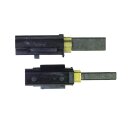 LUTH Premium Profi Parts 2x Kohlen kpl. mit Halter Motorkohle kompatibel mit Miele 2830480 für Staubsauger