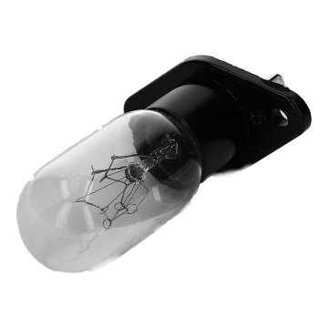 Lampe Mikrowelle 25W 240V mit Sockel Anschluss u.a. für Bauknecht 481913428029