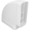 Kanalbogen 150erSCF 90° horizontal Dunstabzugshaube