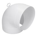 Rohrbogen 150er 90° rund Zuluft Abluft Dunstabzugshaube