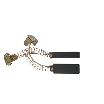 2x Motorkohle Kohlebürste universal 5x8x23mm komplett Kleingeräte Staubsauger Bohner