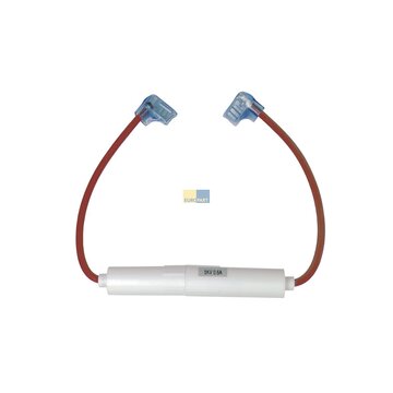 Universal Hochspannungssicherung 0,6A Sicherung Anschluss mit 2 x 6,3 mm AMP 5 KV Mikrowelle