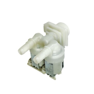 ALTERNATIV Magnetventil 2-fach 180° 10,5mm Ø Waschmaschine für Bosch Siemens 171261