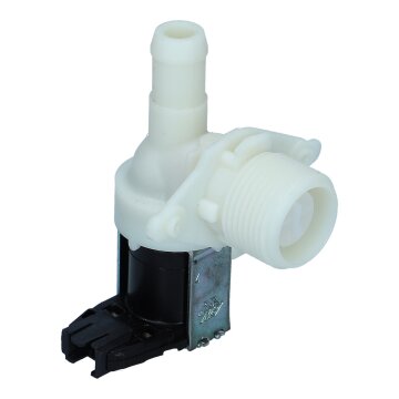 Waschmaschine Magnetventil Ventil 1-fach 90° 14,0mmØ  für Whirlpool-Gruppe 481227128375