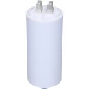 LUTH Premium Profi Parts Kondensator 45 µF 450V für Elektromotor von Hausgeräten Universal mit Steckfahnen und Befestigungsschraube CBB60 - 6,3 mm AMP-Doppelsteckfahnen & Bodenbefestigungsschraube M8