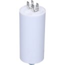 LUTH Premium Profi Parts Kondensator 45 µF 450V für Elektromotor von Hausgeräten Universal mit Steckfahnen und Befestigungsschraube CBB60 - 6,3 mm AMP-Doppelsteckfahnen & Bodenbefestigungsschraube M8