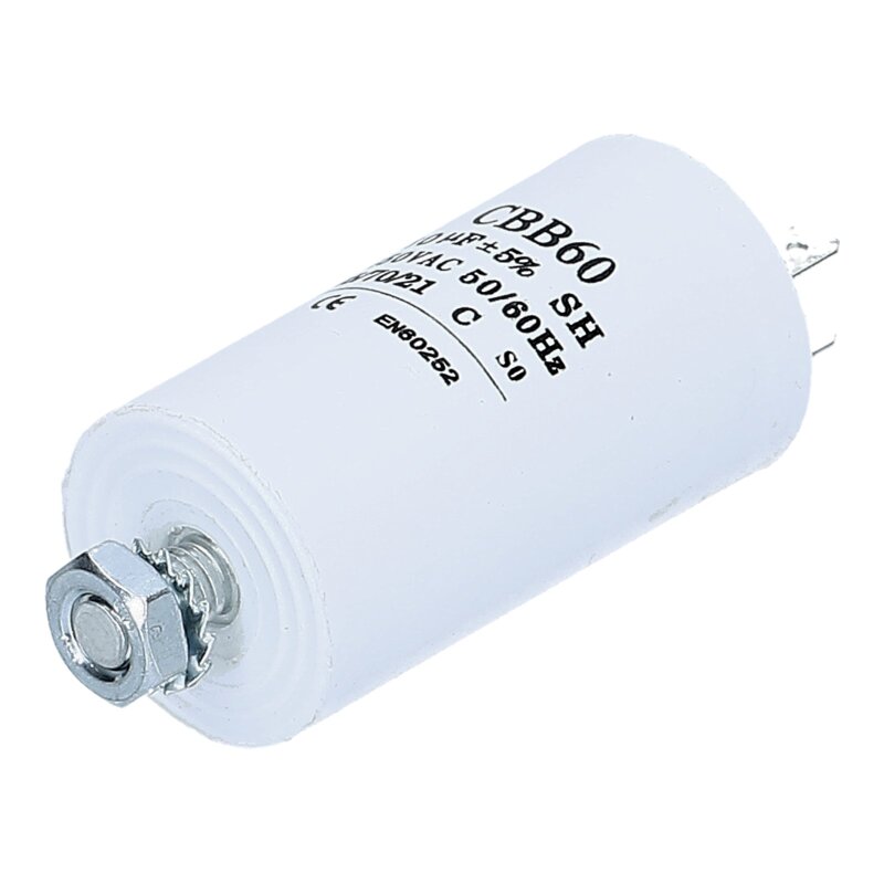 Product Image for Kondensator Anlaufkondensator 10μF uF 450V AMP Steckfahnen Haushaltsgeräte