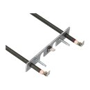 LUTH Premium Profi Parts Unterhitze Heizelement für Backofen Herd 1300W 230V kompatibel mit Amica 8001783 Backer OBR424C