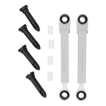 LUTH Premium Profi Parts Stoßdämpfer Set 100N mit Bolzen kompatibel mit AEG Elektrolux 4071361473 für Waschmaschine 2 Stk