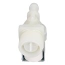 LUTH Premium Profi Parts Magnetventil 1-fach 180° 12mmØ kompatibel mit Bauknecht 481228128462 C00311288 für Geschirrspüler – Wasserzulaufventil 3/4" Anschluss, Type 329 T60°, 220–240 V