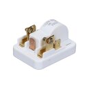 LUTH Premium Profi Parts Anlassvorrichtung kompatibel mit Danfoss 103N0015 6,3mm AMP für Kompressor Kühlschrank Gefrierschrank