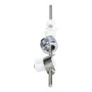 LUTH Premium Profi Parts Exzenterstange Zugstange 5mm - 180mm (0,5cm - 18cm) passend für Waschbecken Auslauf Abfluss Stange waagerecht für Ablaufgarnitur Armatur Ablaufstopfen