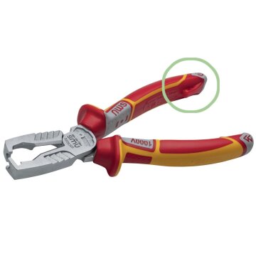 Universal Abisolierzange NWS 1451-49-VDE-180 Multicutter 3in1 für 1000V