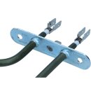 Heizelement Heizung Unterhitze Backofen kompatibel für Electrolux Alno Privileg Zanker Zanussi 1000W 230V 357003806 3570038061