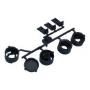 LUTH Premium Profi Parts Aktivkohlefilter Kohlefilter universal kompatibel mit Elica 210mmØ mit Adapter Zubehör für Dunstabzugshaube