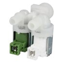 LUTH Premium Profi Parts Magnetventil 2-fach kompatibel mit Zanussi 1249471051 180° 11,5mm+14mmØ für Waschmaschine Waschtrockner