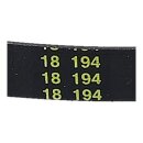 LUTH Premium Profi Parts Keilrippenriemen kompatibel mit Bosch 00745310 745310 1163PJ4E elastisch für Waschmaschine