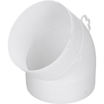 LUTH Premium Profi Parts Rohrbogen 125erR 45° für Dunstabzugshaube