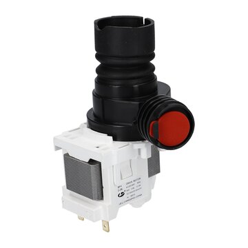 Ablaufpumpe mit Pumpenkopf kompatibel mit AEG für Geschirrspüler 14000044302 140000443022