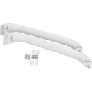 LUTH Premium Profi Parts Türgriffsatz Griff Set komptibel mit Bosch 0036542 00369542 weiß für KühlGefrierKombination Doppelbackofen