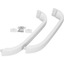 LUTH Premium Profi Parts Türgriffsatz Griff Set komptibel mit Bosch 0036542 00369542 weiß für KühlGefrierKombination Doppelbackofen
