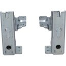 LUTH Premium Profi Parts Türscharnier Set oben + unten kompatibel mit Gorenje Asko 347828 für Kühlschrank