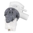 LUTH Premium Profi Parts Ablaufpumpe kompatibel mit Bosch Siemens Neff 00144487 mit Kopf Sieb für Waschmaschine Waschtrockner