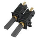 Kohle kpl. mit Halter 6,3mmAMP mit Ösen und Schrauben, 2 Stück 00600889