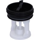 Flusensiebeinsatz kompatibel mit Whirlpool 481248058385 für Waschmaschine