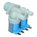 Magnetventil 2-fach 180Â° 10mmØ kompatibel mit Beko 2901250100