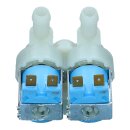 Magnetventil 2-fach 180Â° 10mmØ kompatibel mit Beko 2901250100