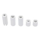 Knebel 43mmØ weiß mit Adaptern Universal für alle Marken