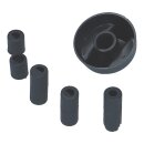 Knebel 43mmØ schwarz mit Adaptern Universal! für alle Marken