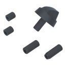 Knebel 43mmØ schwarz mit Adaptern Universal! für alle Marken