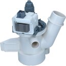 Ablaufpumpe kompatibel mit CANDY 41042258 mit Kopf + Sieb für Waschmaschine Waschtrockner