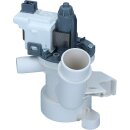 Ablaufpumpe kompatibel mit CANDY 41042258 mit Kopf + Sieb für Waschmaschine Waschtrockner