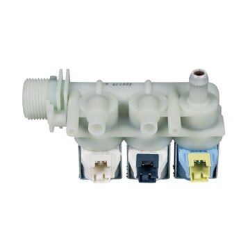 Magnetventil 3-fach 90Â° 10mm+11,5mmØ mit Reduzierung Indesit C00110331 Alternative