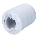 LUTH Premium Profi Parts Abluftschlauch 100er Rundsystem 2,8m PVC weiß für Trockner