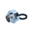 Sanitär-Adapter 3/4" Innengewinde auf 1/2" Außengewinde Reduzierung