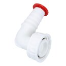 Schlauchanschluss Anschluss  für 1" Siphon Waschmaschine Spülmaschine 090348